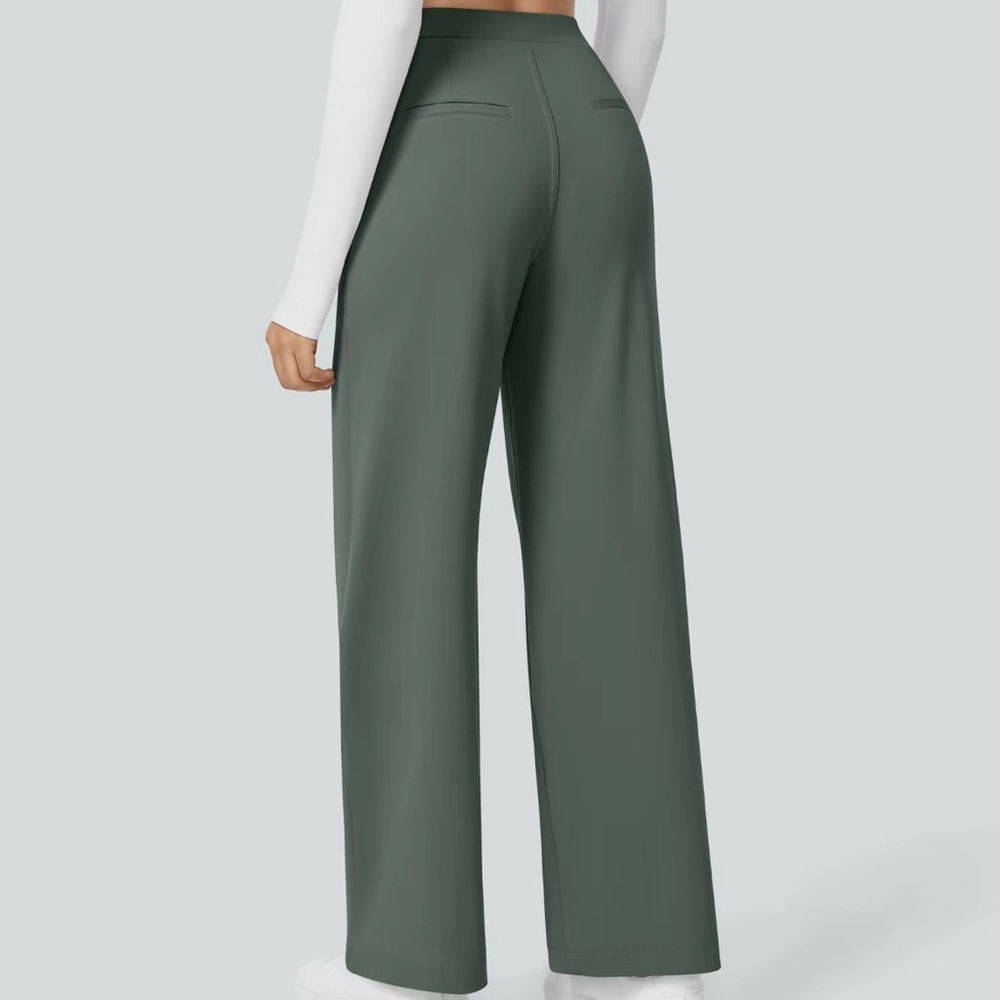NWT Halara Flex DayStretch High Waisted Pocket Straight Leg Work Pants